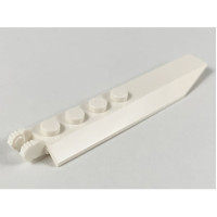 ราคา Lego part ชิ้นส่วนเลโก้ No 30407 14137 Hinge Plate 1 x 8 with Angled Side Extensions 9 Teeth and Rounded Plate (20900231655)