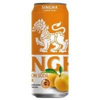 ราคา แพ็ค 6 กระป๋อง SINGHA สิงห์ เลมอนโซดากระป๋อง 330มล รสชาติเปรี้ยวผสมผสานกับส้มยูซุที่ให้ความหอมสดชื่นไม่เหมือนใคร (20556999965)