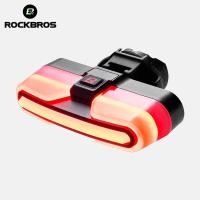 ราคา ROCKBROS ไฟไฟอัจฉริยะไฟท้ายจักรยาน ABS MTB จักรยานเสือหมอบไฟท้ายกันน้ำ5โหมดไฟไฟเบรกอัจฉริยะสำหรับการปั่นจักรยาน (20457274276)