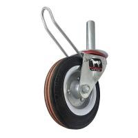 ราคา ล้อยาง นั่งร้าน เกลียวสกรูหมุนได้มีเบรค ขนาด 6 นิ้ว สีดำ (15992024756)