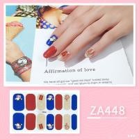 ราคา สติกเกอร์ติดเล็บ14ชิ้น เซ็ตของ ZA ที่ได้รับความนิยมทางออนไลน์ทันสมัยระดับไฮเอนด์สีขาวและสง่างามสติ๊กเกอร์ DIY แบบ DIY สำหรับหญิงตั้งครรภ์ปลอดสารพิษกันน้ำทนทานและฟิล์มน้ำมันเล็บดึงออก (19358636147)