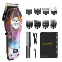ราคา Magicful เครื่องตัดผมแฟชั่นมืออาชีพสำหรับผู้ชายแบตเตอรี่ลิเธียมไอออนแบบชาร์จไฟได้โกนที่ตัดขนไฟฟ้าปรับได้ (21358755132)