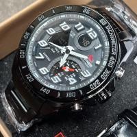 ราคา N Time Shop D ziner นาฬิกาข้อมือ แบรนแท้ กันน้ำ100 พร้อมสายหนัง สลับสายเปลี่ยนได้ พร้อมกล่องแบรน มีป้ายรับประกัน พร้อมส่งค่ะ (12494299345)