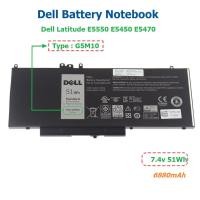 ราคา Dell แบตเตอรี่ โน๊ตบุ๊ค Battery Notebook Dell Latitude E5450 E5470 Series G5M10 ของแท้ 100 ส่งฟรี (7464561434)