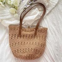 ราคา พร้อมส่ง กระเป๋าสาน กระเป๋าถัก สะพายไหล่ ถือ งานฝีมือ งานละเอียด สไตล์เกาหลี ทรงสวย มี2สี มีซิป ใส่ของได้เยอะมากๆ แบบใหม่ (21357365527)