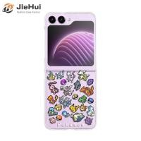 ราคา JieHui สำหรับ Samsung Z Flip5 Pixel Treasure Collection geng Ghost Fashion Phone Case (20054207571)