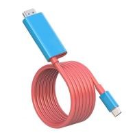 ราคา สายแปลง CNAGAIN USB Type C เป็น HDMI สำหรับเชื่อมต่อทีวีโหมดบนนินเท็นสวิตซ์แท่นไอน้ำ Samsung ฮับ Dex 4K สำหรับการเดินทาง (19263350070)