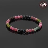 ราคา อาเป่า หินทัวร์มาลีน Tourmaline ขนาด 5 มิล คัดหิน ช่วยนำพำความเจริญรุ่งเรือง กำไลหินสี กำไลหินนำโชค หินสีม่วง หินมงคล (19326792051)