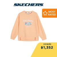 ราคา Skechers สเก็ตเชอร์ส เสื้อสเวตเตอร์เด็กผู้หญิง Girl Pullover Apparel P323G046 02ZN (21058457700)