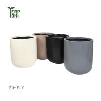 ราคา กระถางต้นไม้ไฟเบอร์กลาสรุ่น SIMPLY SIZE S pre order 5 วัน (18981888751)
