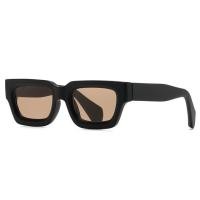 ราคา hot 2023 Fashion Square Women Luxury Sunglasses Retro Brand Designer Men Trending Leopard Blue Green Sun Glasses Shades UV400 (20384792195)