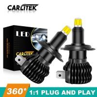 ราคา H7 Led Headlight Bulbs 18000LM 6000K H1 H11 9012 HIR2 HB4 9006 HB3 9005 Car Lamps 360 Auto Running Light Plug And Play Fanless (10090814442)