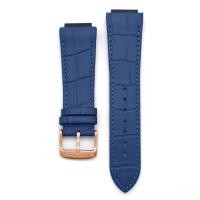 ราคา สายนาฬิกาหนังแท้เหมาะสำหรับ Maserati Maserati 24มม r8821108025ปากนูนสำหรับผู้ชาย (16152711901)