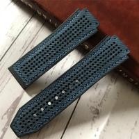 ราคา 2023 New Daigou HUBLOT HUBLOT สายนาฬิกาข้อมือ หนังวัว แบบพับได้ 25 มม x 19 มม BIG BANG301 (19859411659)