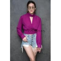 ราคา ป้าย Mirrorsister 01208 2 เสื้อทรงสวย ดีเทลคอวี3เหลี่ยม คอปีนแต่งจับจีบ3stepเก๋ๆ ช่วงอกแต่งไขว้ทับกัน (9283537514)