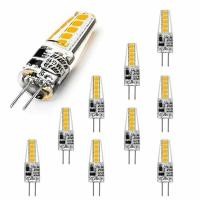 ราคา 10ชิ้นหลอดไฟ LED G4 5W 12V AC220V 2835 SMD 10LED อบอุ่น เย็นสีขาว360องศาโคมไฟระย้าเปลี่ยนหลอดฮาโลเจนไฟสปอร์ตไลท์ (21341292678)