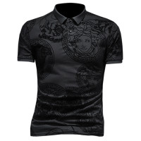 ราคา Versac เสื้อโปโลผู้ชาย Medusaเสื้อยืดแขนสั้นพิมพ์ลายแฟชั่นแนวลำลองเสื้อผ้าผู้ชายสไตล์ยุโรป (10769787913)