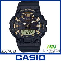 ราคา นาฬิกา CASIO รุ่น HDC 700 CASIO นาฬิกาข้อมือผู้ชาย สายเรซิน HDC 700 1A สีดํา HDC 700 3A สีเขียว HDC 700 9A สีทอง ของแท้100 ประกันศูนย์ CASIO 1 ปี จากร้าน MIN WATCH (5422368683)