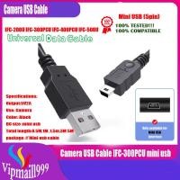 ราคา สายเคเบิลซิงค์ข้อมูล USB PCสำหรับกล้อง CANON IFC 300PCU EOS 10D EOS M EOS 80D EOS 5D Mark II Mark III Rebel T1i T2i T4i (10533185986)