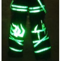 ราคา 4สีใน Shuffle กางเกงเต้นรำ raver Ore TECHNO Hardstyle กางเกงเต้นรำเรืองแสงดีเจเมลเบิร์นกางเกงสำหรับผู้หญิงผู้ชาย (20053953543)