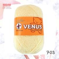 ราคา ไหมพรมฟู VENUS วีนัส สีล้วน VENUS Soffur Knitting Yarn (18882832731)