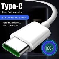 ราคา Stock Original OPPO 5A SUPERVOOC Fast Charging Type C Cable สำหรับ OPPO ค้นหา X2 Pro Reno 3 Ace Ace 2 X20 X2 X50 R17 R9S K5 Realme X Q QC3 0 Xiaomi Mi10 (10036005004)