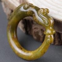 ราคา คอลเลกชันหยกเล่นแบบโบราณ Xiuyu วัตถุโบราณแกะสลักจี้ตะขอมังกรหมูหยกที่มีหยกโบราณสูง (19771474052)