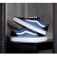 ราคา Vans old Skool Blue Navy แท้100 มีบริการเก็บเงินปลายทาง (17409292504)