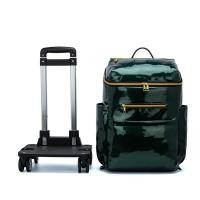 ราคา กระเป๋าช้อปปิ้งล้อลากล้อลากกระเป๋าช้อปปิ้งเก็บความร้อนกันน้ำความจุขนาดใหญ่รถเข็นขนาดเล็กใช้ในบ้านรถเข็นช้อปปิ้งพับได้พกพาสะดวก (16932912571)