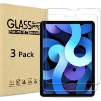 ราคา 3แพ็ค กระจกนิรภัยสำหรับ Apple iPad Air 4 5 10 9 2020 2022 4th รุ่น5th ฟิล์มป้องกันหน้าจอเต็มรูปแบบ (21170726968)