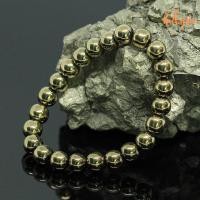 ราคา แร่ไพไรต์ ขนาด 8 มิล Pyrite แต่งสี กำไลหินมงคล หินดูดทรัพย์ หินเรียกเงิน หินสี หินมงคล กำไลหิน ไพไรต์ หินสีทอง by ออมทอง (16472543328)