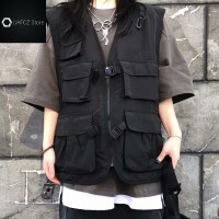 ราคา UAFCZ Store MorganDempseyoKyB เสื้อกั๊กผู้ชาย เสื้อกั๊กแขนกุด มีกระเป๋า เสื้อแฟชั่นผช สไตล์เกาหลี (18116643754)