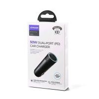 ราคา JOYROOM JR CL13 50W 2 Port USB C PD รถ Anker USB C Car Charger 40W 2 Port PowerIQ 3 0 Type C Car Adapter PowerDrive III Duo with Power Delivery for iPhone 13 13 Mini 13 Pro 13 Pro Max 12 Galaxy S10 S9