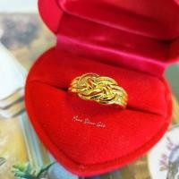 ราคา แหวนทองไมครอน 0587 รุ่นเคลือบทองหนาพิเศษ หนัก 1 สลึง แหวนทองไมครอน แหวนทองไมครอน แหวนทองชุบ แหวนทองสวย แหวน (16396989764)
