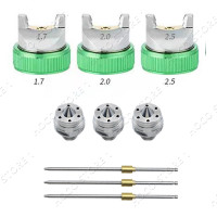 ราคา จัดส่งฟรี แปรงพ่นสี HVLP ขนาดเล็ก0 8มม 1 0มม แอร์บรัชป้อนสีด้วยแรงโน้มถ่วงสำหรับพ่นสีเล็บเค้กตกแต่งผนัง (20954751301)