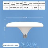 ราคา KingBe หลอดไฟ LED E27ทรงยูเอฟโอ220V สีขาวนวล12W 20W 30W 40W โคมไฟสำหรับให้แสงสว่างในบ้าน (20977146178)