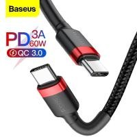 ราคา Type C To Type C USB C สายสนับสนุน PD 60W QC3 0 3A สายชาร์จเร็ว Type C เป็น Type C (19452035800)