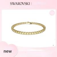 ราคา สร้อยข้อมือเทนนิส สวารอฟสกี้ Matrix แบบใหม่ของขวัญปีใหม่สร้อยข้อมือคริสตัลสีเหลืองสำหรับผู้หญิง New Swarovski Matrix Tennis Bracelet New Year Gift Yellow Crystal Womens Bracelet (21113578761)