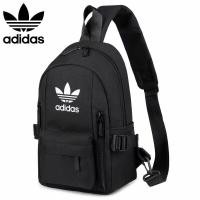 ราคา Adidasกระเป๋าสะพายผู้ชายและผู้หญิงกีฬากระเป๋าคาดหน้าอกแบบสบาย ๆ กระเป๋า Messenger (18926894014)