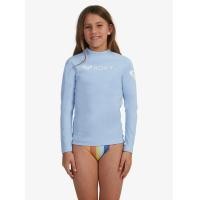 ราคา ROXY เสื้อว่ายน้ำเด็กโต เก็บอุณถูมิ กันแดด Girls 6 16 Girl Heater Long Sleeve Rash Vest 224 ERGWR03321 BFN0 (19684925744)