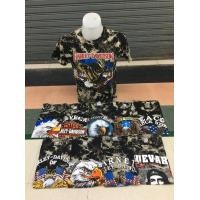 ราคา เสื้อกัดมัดย้อม ฮาเล่ ตัวหนังสือ พื้นดำฮาเล่ แบบสีฮาเล่ (8102008412)