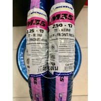 ราคา Michelin M35 ชุดยางนอกมอเตอร์ไซด์ หน้า หลัง ขนาด 2 25 17 TT 2 50 17 TT 2 75 17 TT ชุดยางนอกมอเตอร์ไซด์ หน้า หลัง พร้อมยางใน (19231152885)