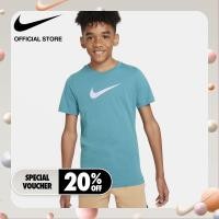 ราคา Nike Boys Swoosh 2 Fs Tee Mineral Teal (21204970764)