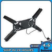 ราคา พัดลมคู่สำหรับพีซีแล็ปท็อปโน๊ตบุคแผ่นระบายความร้อนสำหรับคอมพิวเตอร์โน๊ตบุ๊คแล็ปท็อปพับเก็บได้แบบพกพา (20526303195)