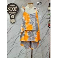 ราคา เสื้อ สายเดี่ยวชุดเช็ด อก36ยาว26นิ้ว กางเกงเอว20ยืดสุด42นิ้ว สะโพก 50 กางเกงยาว15นิ้ว (21364389498)