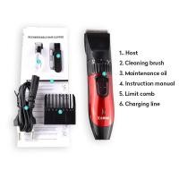 ราคา สินค้าพร้อมส่งKEMEI KM 730 แบตตาเลี่ยน ปัตตาเลี่ยนตัดผมไฟฟ้า ไร้สาย ตัดแต่งทรงผม โกนหนวด เล็มเครา (15102517813)