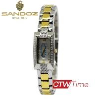 ราคา ผ่อนชำระ สูงสุด 10 เดือน Sandoz นาฬิกาข้อมือผู้หญิง สายสแตนเลส รุ่น SD99234AG02 สองกษัตริย์ หน้าปัดเงิน (13174737256)