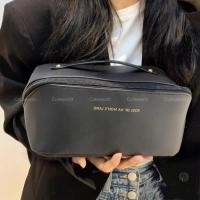 ราคา หนัง PU กระเป๋าเครื่องสำอางค์ แบบพกพา กระเป๋าเครื่องสำอาง (20621928194)