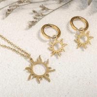 ราคา สร้อยคอพร้อมจี้รูปพระอาทิตย์ทำจากสแตนเลสธรรมชาติและต่างหูสำหรับผู้หญิงเทรนด์เสน่ห์สำหรับงานเลี้ยงวันเกิดของขวัญที่ดีที่สุด (21171313015)