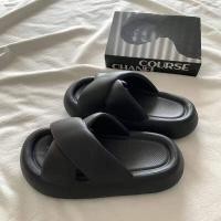 ราคา Marquise1997 รองเท้าแตะหญิง รองเท้าแตะ รองเท้าหูหนีบ รองเท้า แฟชั่น ญ ใส่สบายๆ ก้นหนา รองเท้าผู้หญิง 2023 ใหม่ 0070425 (19835162329)